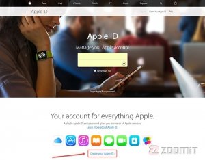 دیمن ارتباط - آموزش ساخت اپل آیدی